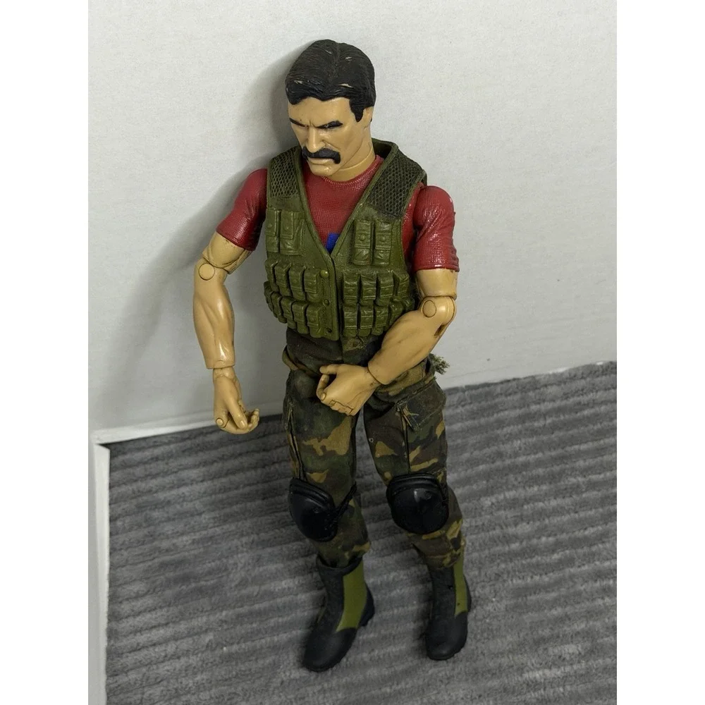 Vintage 1996 Hasbro GI JOE 12 Inch Action Figure Sgt Bazooka Jointed